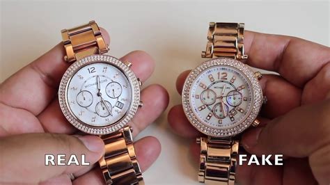 original mk watch vs fake|false michael kors watch.